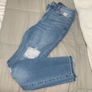 Hollister High Rise Super Skinny Crop Jeans